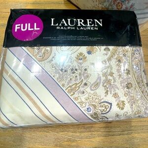 Lauren Ralph Lauren Full/Queen Duvet Cover Set ESTELLA PAISLEY